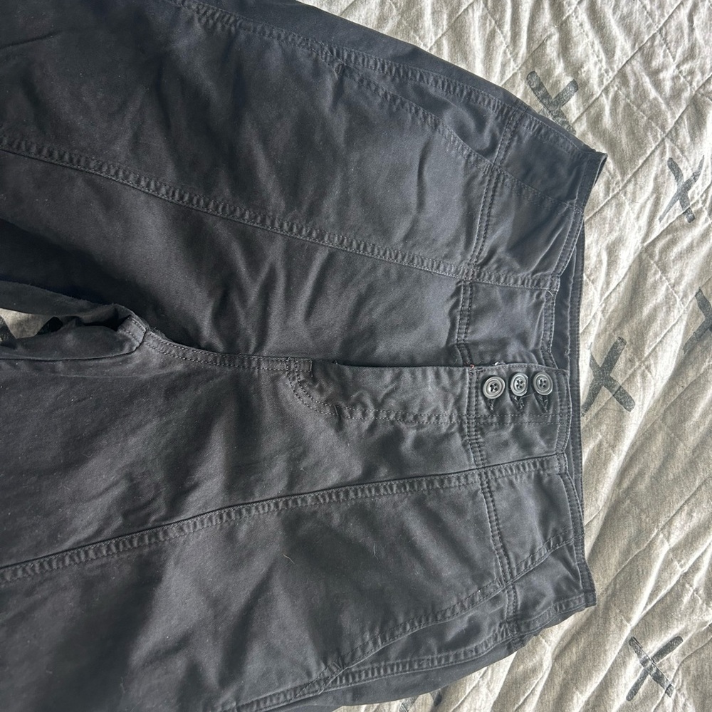 Pilcro Black Wide Leg Pants